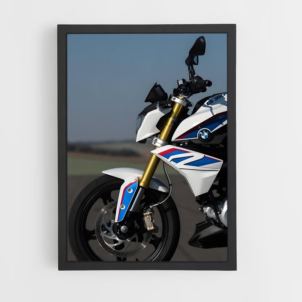 Poster G r couleur rouge – affiche BMW Motorrad (vue 2)